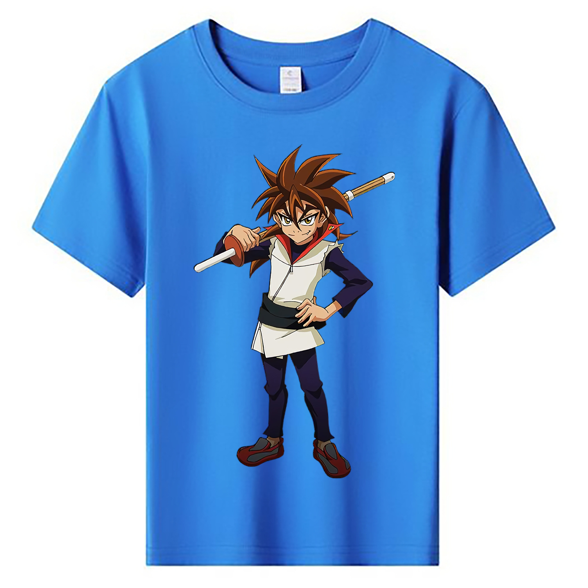 （画像用） 遊☆戯☆王 Yu-Gi-Oh! 綿100％キッズTシャツ（フロントプリント）